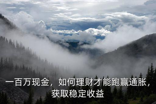 一百萬現(xiàn)金，如何理財(cái)才能跑贏通脹，獲取穩(wěn)定收益