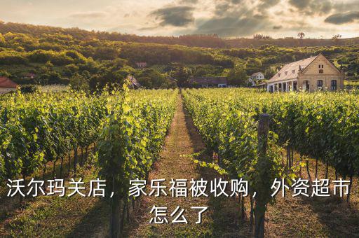 沃爾瑪關(guān)店，家樂福被收購，外資超市怎么了