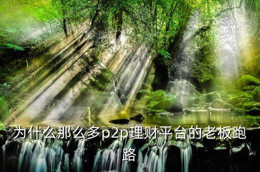 國內為什么那么多p2p,為什么還有人被騙