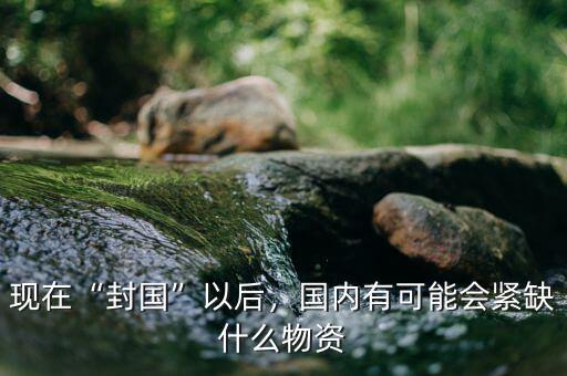 現(xiàn)在“封國(guó)”以后，國(guó)內(nèi)有可能會(huì)緊缺什么物資