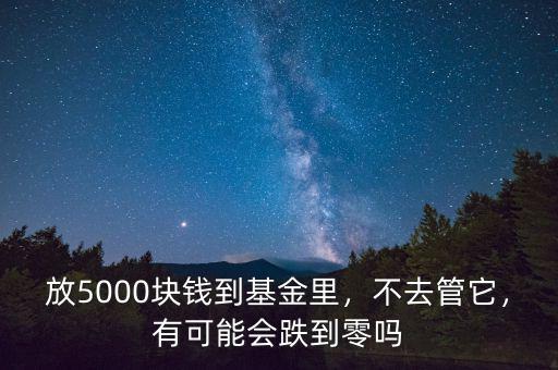 基金跌到最低是多少,放5000塊錢(qián)到基金里