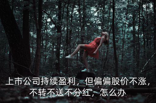 上市公司持續(xù)盈利，但偏偏股價不漲，不轉(zhuǎn)不送不分紅，怎么辦