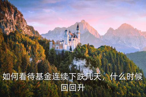 如何看待基金連續(xù)下跌幾天，什么時(shí)候回回升