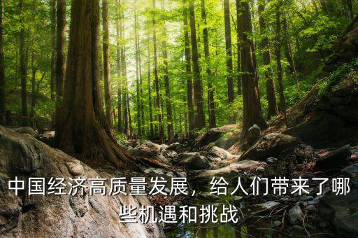 中國經(jīng)濟(jì)高質(zhì)量發(fā)展，給人們帶來了哪些機(jī)遇和挑戰(zhàn)