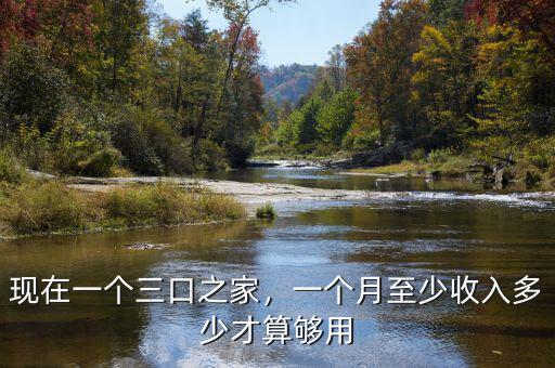 現(xiàn)在一個(gè)三口之家，一個(gè)月至少收入多少才算夠用