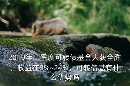 2019年一季度可轉(zhuǎn)債基金大獲全勝，收益在8%~24%，可轉(zhuǎn)債基有什么優(yōu)勢嗎