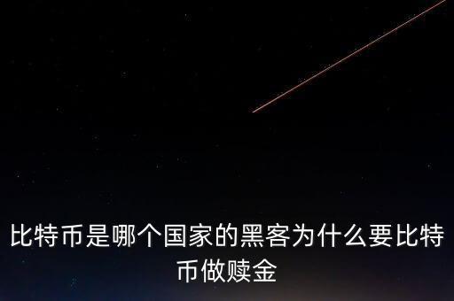 比特幣是哪個(gè)國家的黑客為什么要比特幣做贖金