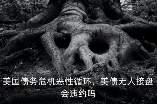 美國債務(wù)危機惡性循環(huán)，美債無人接盤會違約嗎