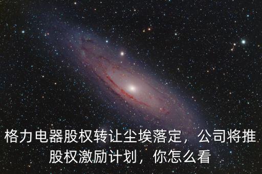 格力電器股權(quán)轉(zhuǎn)讓塵埃落定，公司將推股權(quán)激勵(lì)計(jì)劃，你怎么看