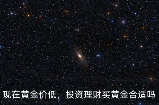 現(xiàn)在黃金價低，投資理財買黃金合適嗎