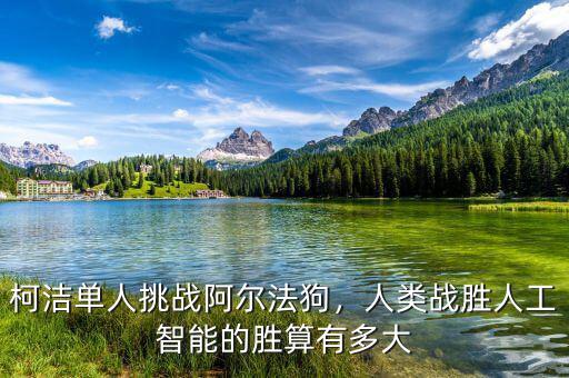 柯潔單人挑戰(zhàn)阿爾法狗，人類戰(zhàn)勝人工智能的勝算有多大