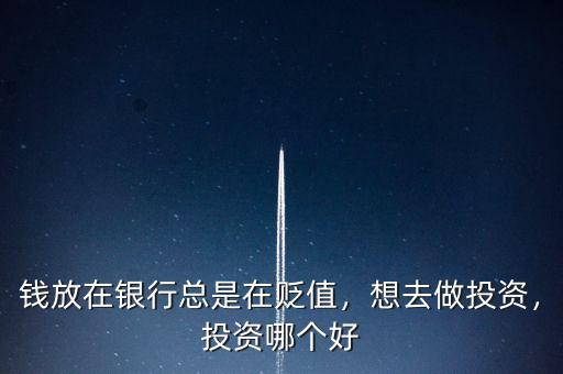 錢放在銀行總是在貶值，想去做投資，投資哪個(gè)好