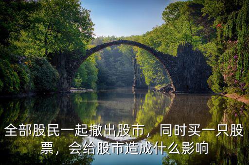 全部股民一起撤出股市，同時(shí)買一只股票，會(huì)給股市造成什么影響