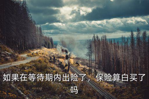 什么是等待期出險,等待期內出險怎么辦