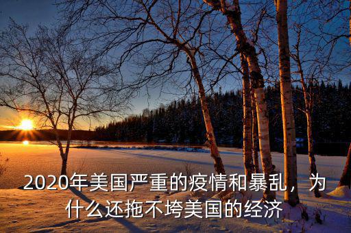 2020年美國嚴重的疫情和暴亂，為什么還拖不垮美國的經濟