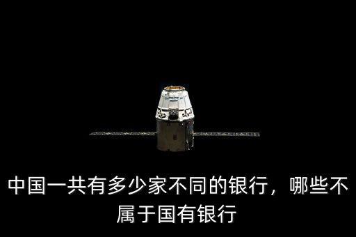 中國一共有多少家不同的銀行，哪些不屬于國有銀行