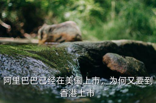 阿里巴巴已經(jīng)在美國上市，為何又要到香港上市