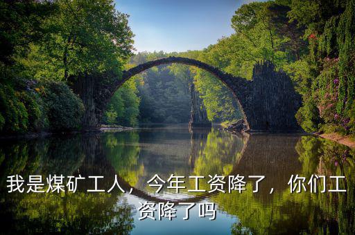 我是煤礦工人，今年工資降了，你們工資降了嗎