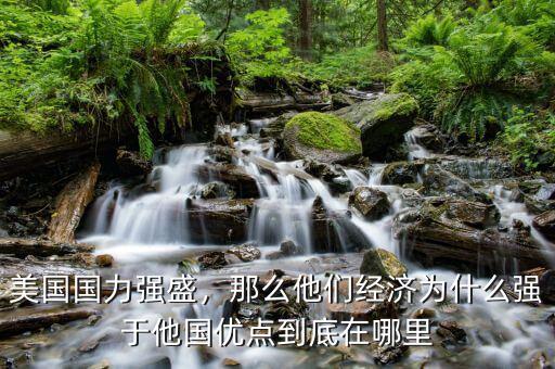美國國力強盛，那么他們經濟為什么強于他國優(yōu)點到底在哪里