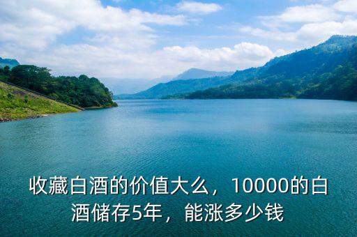 收藏白酒的價(jià)值大么，10000的白酒儲(chǔ)存5年，能漲多少錢