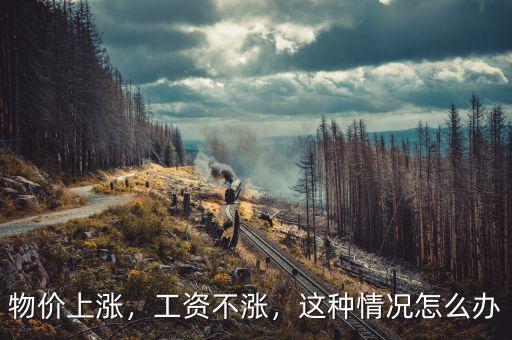 物價(jià)上漲，工資不漲，這種情況怎么辦