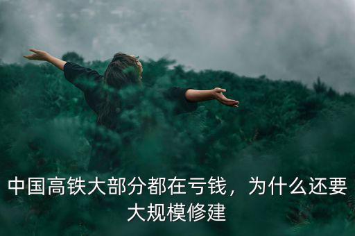 中國高鐵大部分都在虧錢，為什么還要大規(guī)模修建