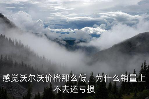 感覺沃爾沃價(jià)格那么低，為什么銷量上不去還虧損