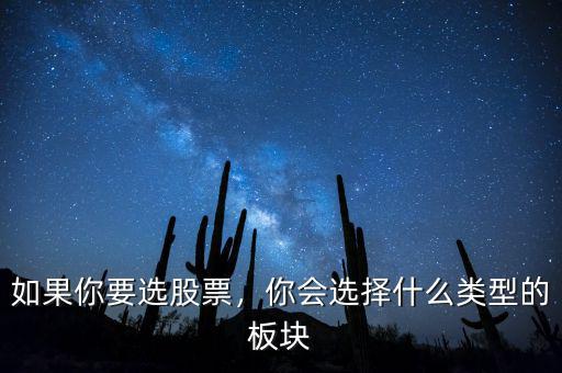 如果你要選股票，你會(huì)選擇什么類型的板塊