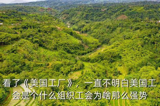 看了《美國工廠》，一直不明白美國工會是個什么組織工會為啥那么強勢