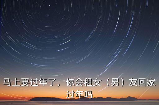 馬上要過年了，你會租女（男）友回家過年嗎