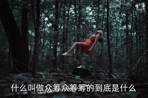 商品眾籌是什么,什么是股權眾籌和產品眾籌