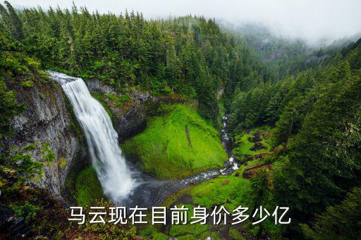 馬云市值多少,現在市值是多少