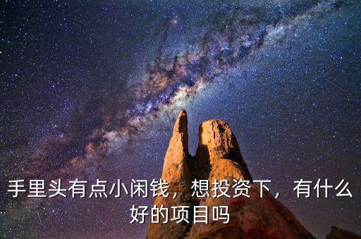 手里頭有點(diǎn)小閑錢，想投資下，有什么好的項(xiàng)目嗎