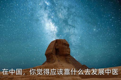 在中國，你覺得應該靠什么去發(fā)展中醫(yī)
