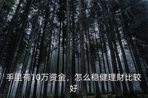 手里有10萬資金，怎么穩(wěn)健理財比較好
