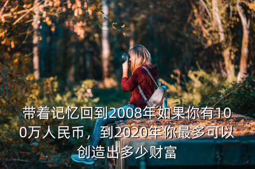 帶著記憶回到2008年如果你有100萬人民幣，到2020年你最多可以創(chuàng)造出多少財富