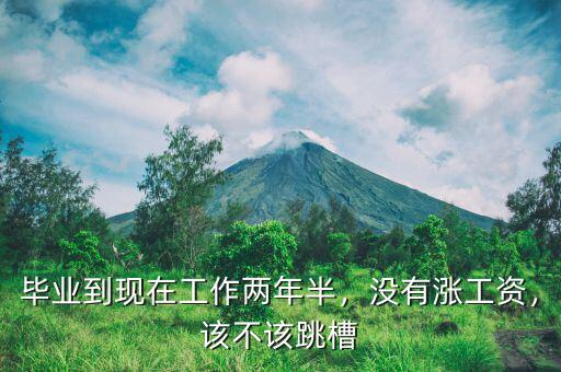 畢業(yè)到現(xiàn)在工作兩年半，沒有漲工資，該不該跳槽