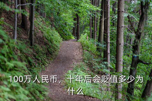 100萬人民幣，十年后會(huì)貶值多少為什么