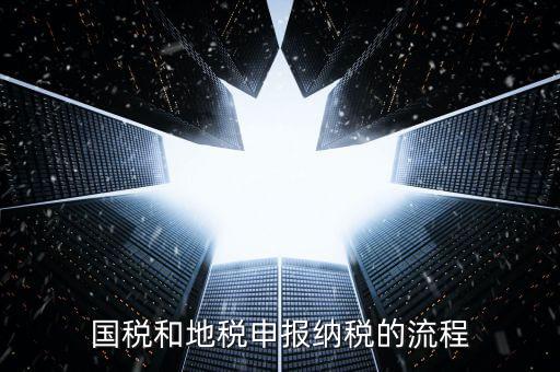 貴州的國地稅申報方法是什么，國地稅申報的步驟是怎么樣的