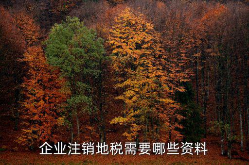 河南地稅注銷需要什么，清稅注銷需要什么材料