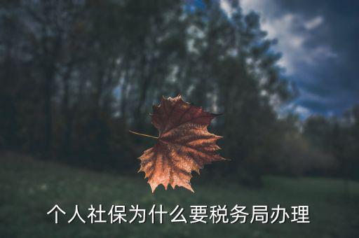 社會保險繳納和稅務(wù)局什么關(guān)系，社保為什么要稅務(wù)部門征收
