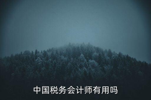注冊稅務(wù)師有什么用，注冊稅務(wù)師能干什么待遇怎么樣