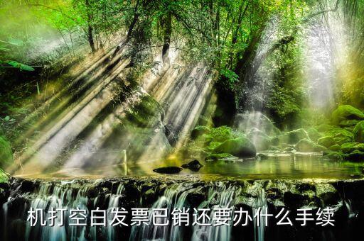 空白發(fā)票繳銷(xiāo)有什么手續(xù)，機(jī)打空白發(fā)票已銷(xiāo)還要辦什么手續(xù)