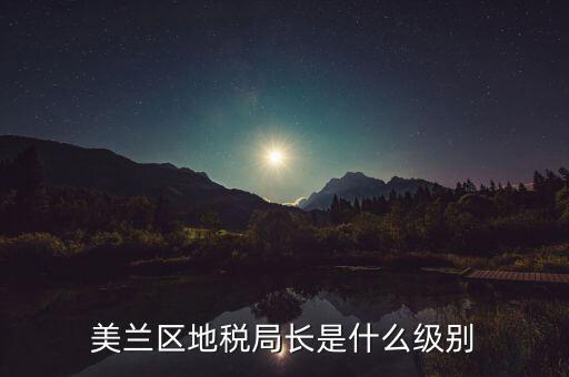 區(qū)地稅局局長(zhǎng)什么級(jí)別，區(qū)里的地稅局局長(zhǎng)是什么級(jí)別