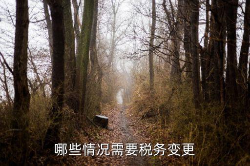什么情況須變更稅務(wù)，納稅人應(yīng)當(dāng)辦理變更稅務(wù)登記的情形有