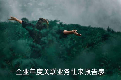 企業(yè)年度關聯(lián)報告表是什么意思，企業(yè)年度關聯(lián)業(yè)務往來報告表