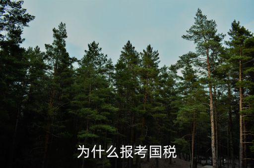 你為什么報(bào)考國稅局，為什么報(bào)考國稅