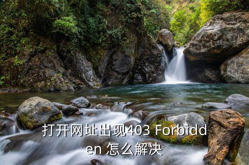 進(jìn)地稅網(wǎng)出現(xiàn)403是什么意思，打開網(wǎng)頁顯示403如何解決