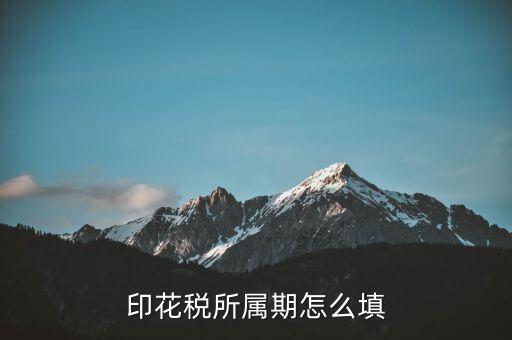 印花稅的所屬期是什么意思，印花稅按次申報(bào)所屬期是什么時候