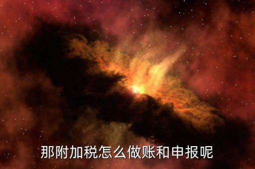 各項(xiàng)附加稅申報說明之后做什么，增值稅及附加稅費(fèi)申報表填完后怎么申報